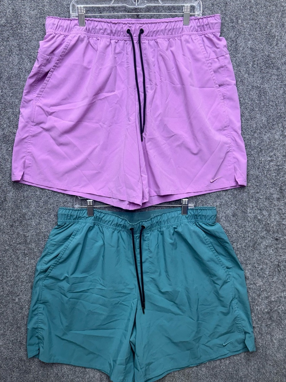 Nike Dri Fit Mens Shorts Unlined Versatile Athletic Workout Size 2XL 36x7 Lot x2